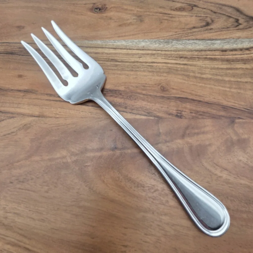 Wallace Rockport 7 Piece Hostess Set Stainless Meat Fork Carving Knife Pie